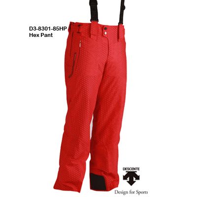 Hex Pant. D3-8100-85HP Red