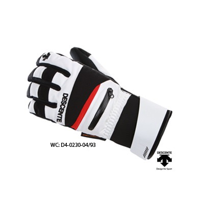 Glove WC: D4-0230 White/Black